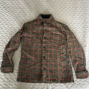 Houndstooth button down
